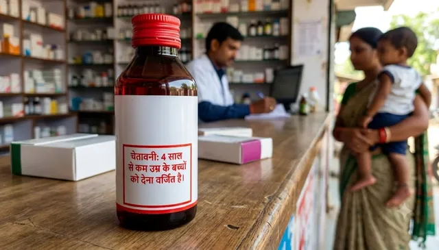 अब कफ सिरप की बोतलों पर लाल रंग में छपेगी चेतावनी,  4 साल से कम उम्र के बच्चों को देना होगा वर्जित